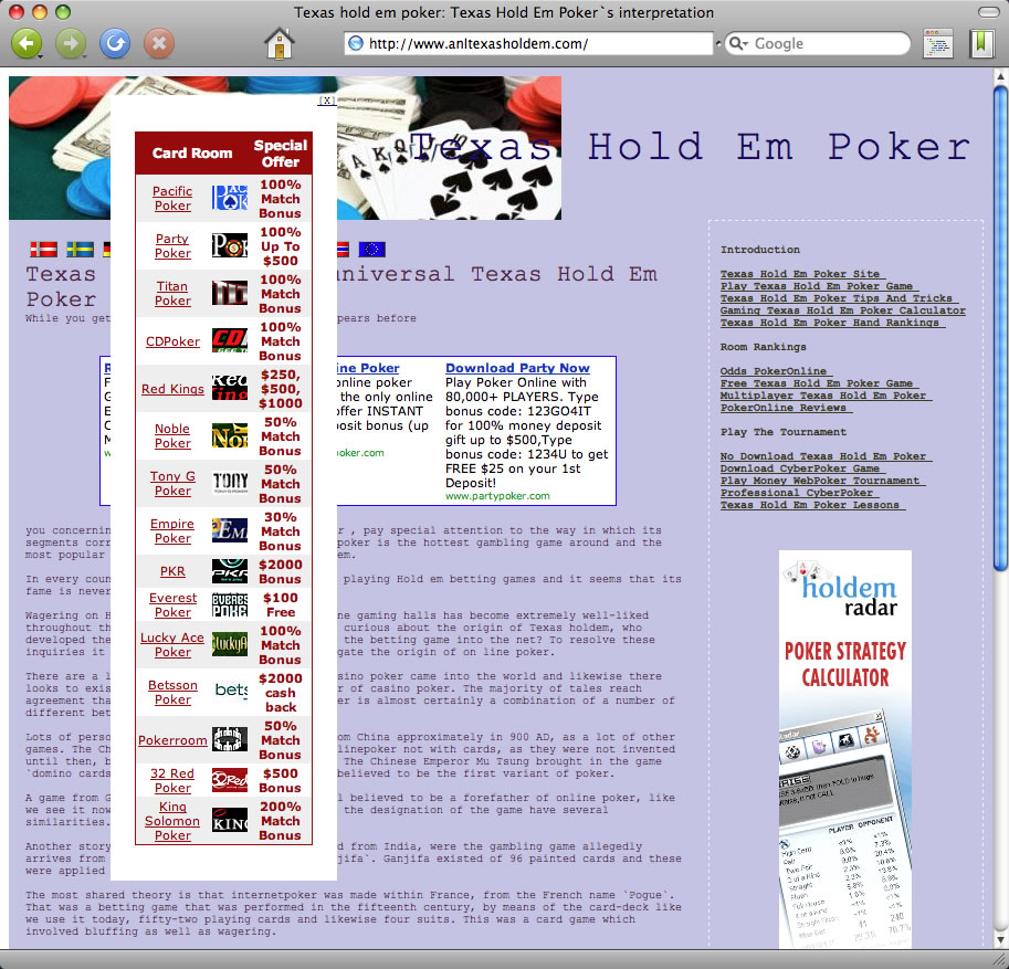 Junk casino website anolimitstexasholdempoker.com anltexasholdem.com